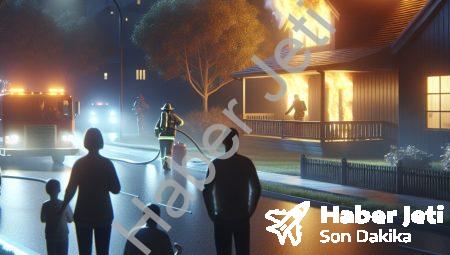 Aydın Efeler’de Korkutan Yangın: Komşuların Dikkati Faciayı Önledi