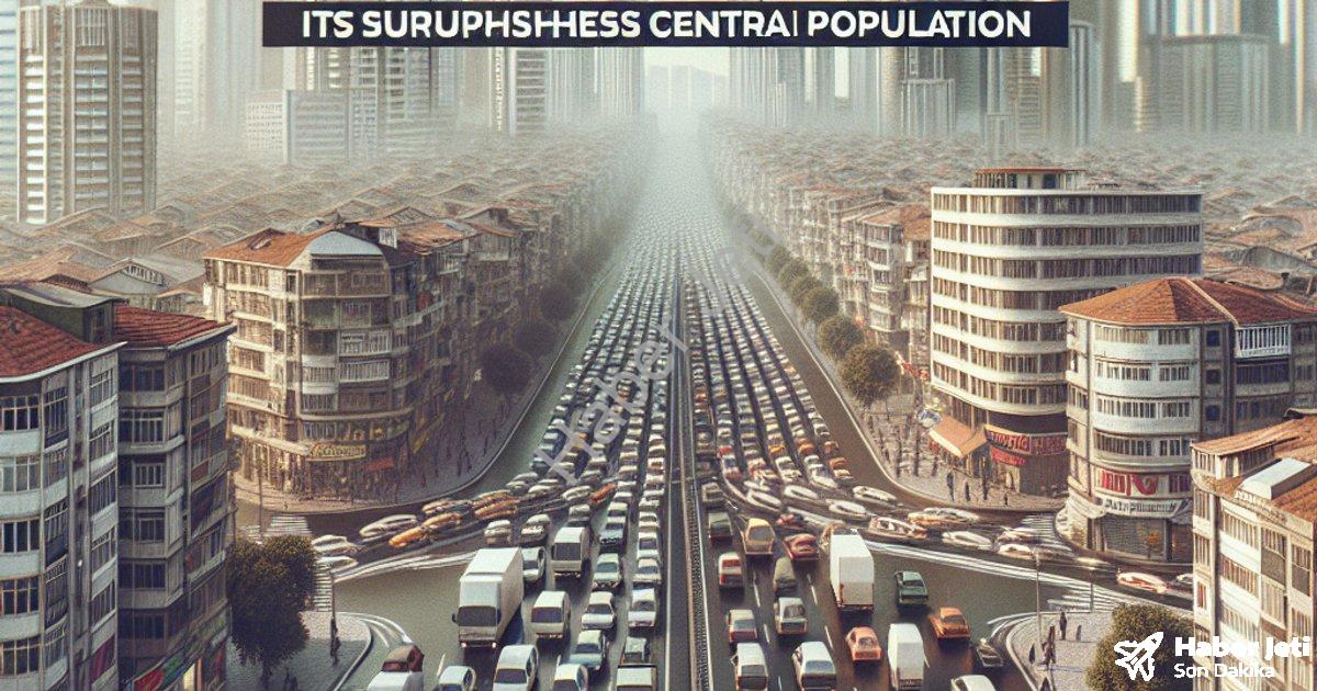 "Kütahya'da Araç Sayısı Rekor Kırdı: Merkez Nüfusunu Geride Bıraktı" başlıklı haber için fotorealist