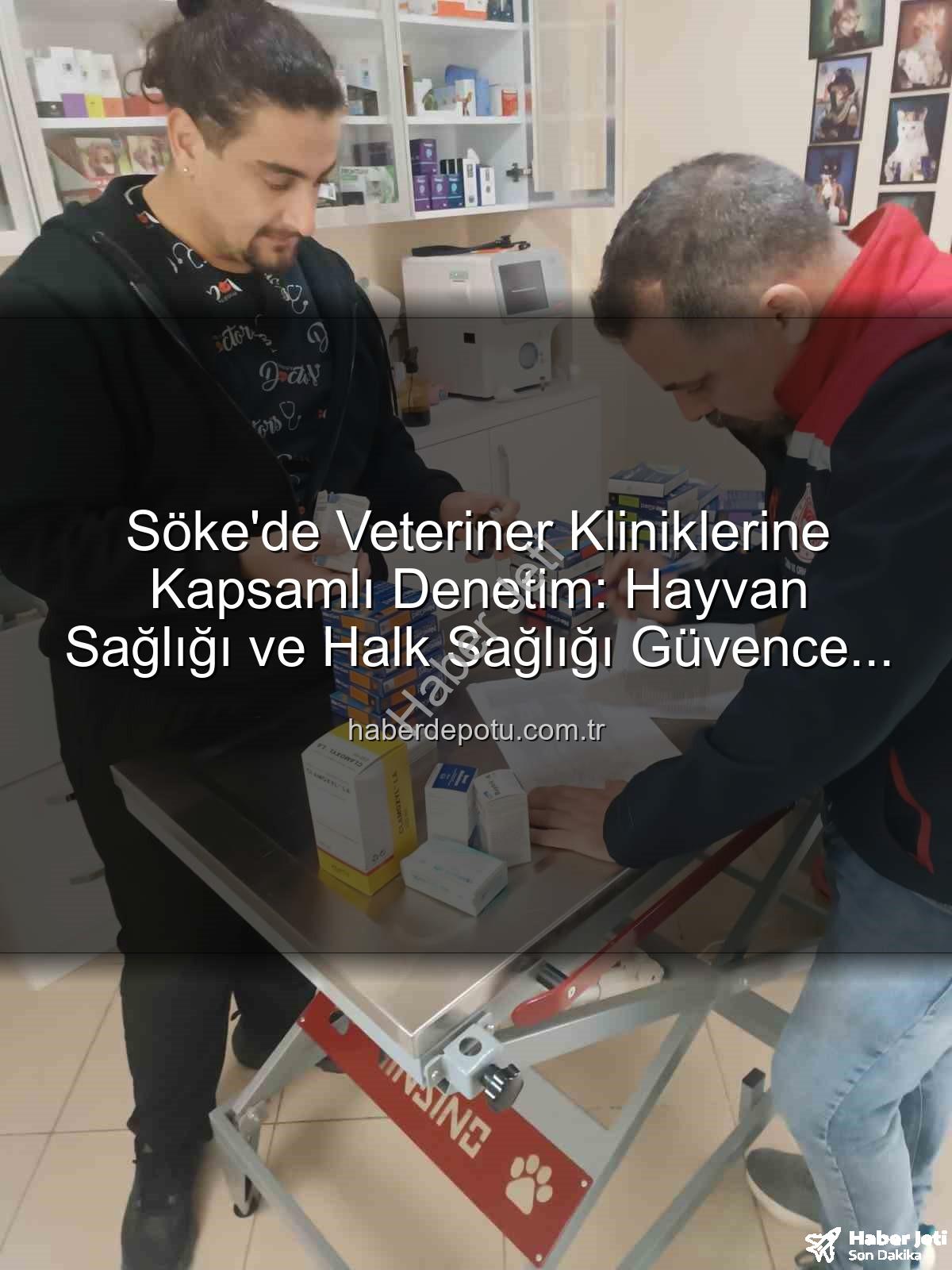Söke veteriner klinikleri - Söke'de Hayvan Sağlığı Mercek Altında: Özel Veteriner Klinikleri Kapsamlı Denetimden Geçti