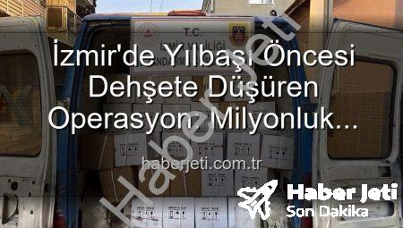 İzmir’de Yılbaşı Öncesi Dehşete Düşüren Operasyon: Milyonluk Kaçak Etil Alkol Ele Geçirildi!
