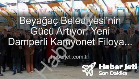 Beyağaç Belediyesi’nin Gücü Artıyor: Yeni Damperli Kamyonet Filoya Katıldı!