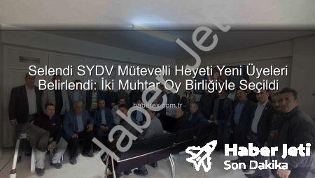 Selendi SYDV’de Yeni Dönem: İki Muhtar Vakıf Mütevelli Heyeti’nde Göreve Başlıyor