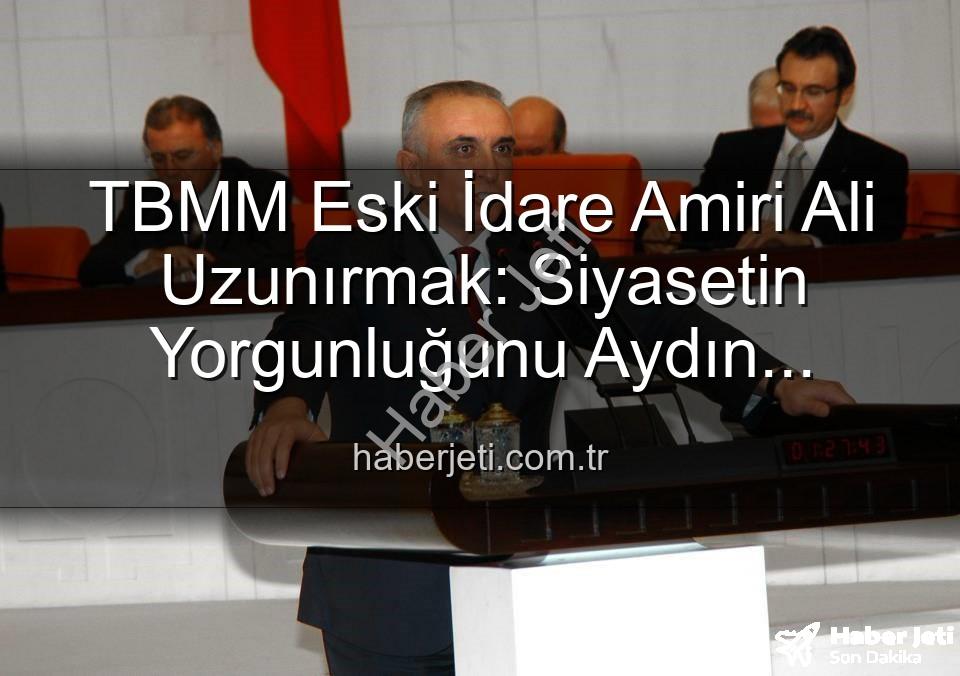 Ali Uzunırmak tarım - TBMM Eski İdare Amiri Ali Uzunırmak: Siyasetin Yorgunluğunu Aydın Topraklarında Atıyor, İncir Bahçeleriyle Üretime Dönüyor